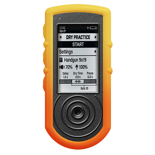 Die Silicon-Hülle für den SG Timer 2 bietet hervorragenden Schutz, perfekten Grip und reduziert nicht die Magnetstärke beim Anbringen an den Magnetic Holder.